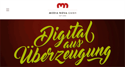 Desktop Screenshot of media-nova.com